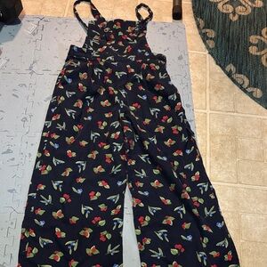 Princess Highway Black Floral Jumpsuit